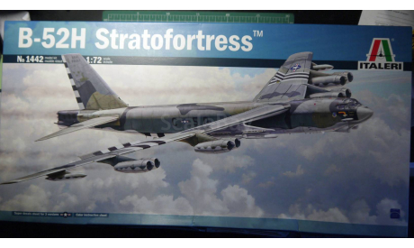 бомбардировщик B-52H Stratofortress 1:72 Italeri, сборные модели авиации, Boeing, scale72