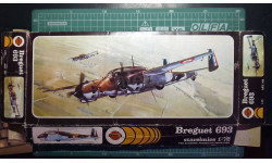 Многоцелевой самолет Breguet 693 1:72 Smer/Heller