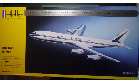 Пассажирский самолет Boeing 707  1:72  Heller, сборные модели авиации, scale72
