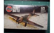 Легкий бомбардировщик Fairey Battle 1:72 Airfix, сборные модели авиации, scale72