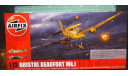 торпедоносец Bristol  Beaufort MkI 1:72  Airfix (!!!NEW!!!), сборные модели авиации, scale72