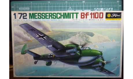 Мессершмитт Bf 110D 1:72 Fujimi, сборные модели авиации, Messerschmitt, scale72