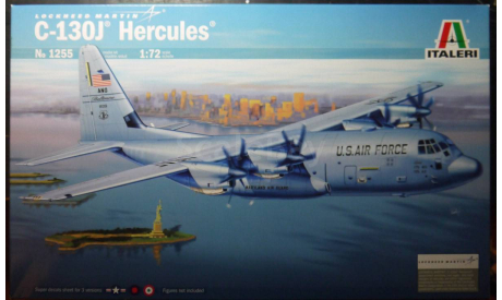 транспортный самолет C-130J Hercules 1:72 Italeri, сборные модели авиации, scale72, Lockheed