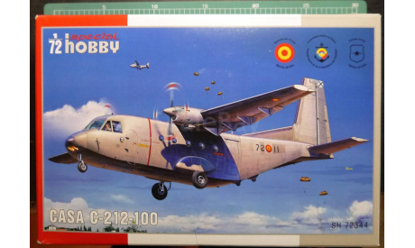 транспортный самолет CASA C-212-100 Aviacar 1:72 Special Hobby, сборные модели авиации, scale72