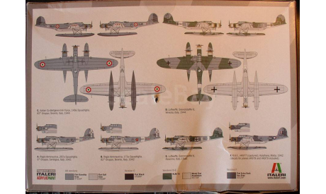 Гидросамолет CANT Z-506B Airone 1:72 Italeri, сборные модели авиации, scale72