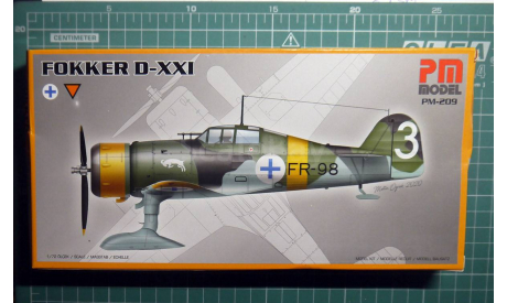 Истребитель Fokker D.XXI  1:72  PM (Pioneer-2), сборные модели авиации, scale72