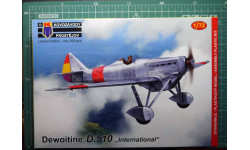 истребитель Dewoitine D510 ’international’ +бонус 1:72 KP (!!!NEW!!!)