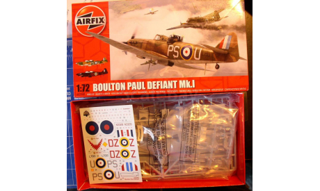 истребитель Boulton Paul Defiant 1:72 Airfix (NEW), сборные модели авиации, scale72