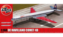 Пассажирский самолет DH-106  Comet 4B  1:144 Airfix, сборные модели авиации, De Havilland, scale144