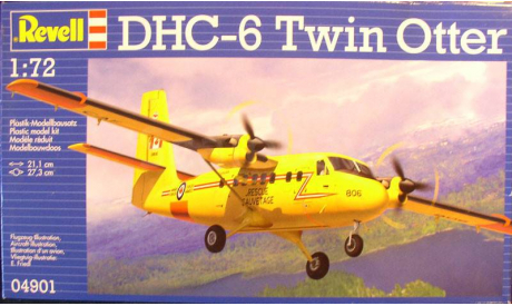 пассажирский самолет DHC 6 Twin Otter 1:72 Revell(ex-Matchbox), сборные модели авиации, scale72