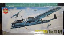 бомбардировщик Dornier Do-17E/F 1:72 Airfix, сборные модели авиации, scale72