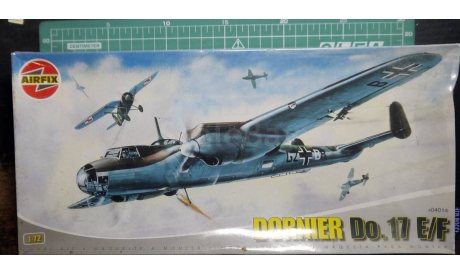 бомбардировщик Dornier Do-17E/F 1:72 Airfix, сборные модели авиации, scale72