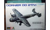 Бомбардировщик Дорнье Do 217K 1:72 Revell ( Italeri ), сборные модели авиации, Dornier, scale72