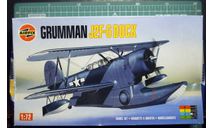 Гидросамолет Grumman J2F-6 Duck 1:72 Airfix, сборные модели авиации, 1/72