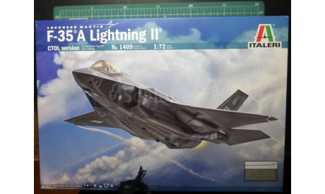 истребитель F-35A Lightning II 1:72 Italeri, сборные модели авиации, scale72