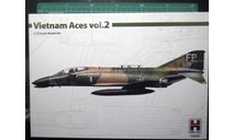 истребитель F-4D Phantom II Vietnam Aces part.2  1:72 Hobby-2000/Hasegawa, сборные модели авиации, scale72
