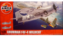 истребитель Grumman F4F-3 Wildcat 1:72 Airfix (NEW), сборные модели авиации, scale72