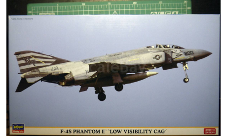 палубный истребитель F-4S  Phantom II 1:72 Hasegawa, сборные модели авиации, scale72
