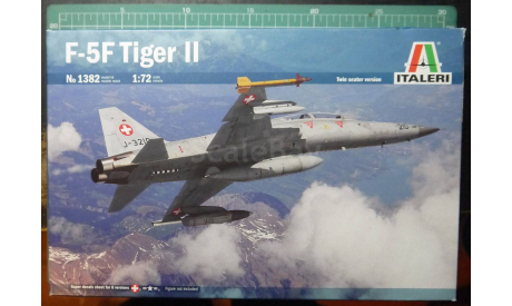 учебный истребитель F-5F Tiger II 1:72 Italeri, сборные модели авиации, scale72