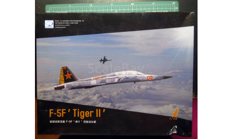 учебный истребитель F-5F Tiger II 1:72 Dream Model, сборные модели авиации, scale72