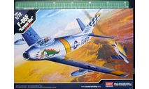 North American Sabre F-86F Sabre (Korea war) 1:72 Academy, сборные модели авиации, scale72