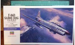 ночной перехватчик F-86D Sabredog 1:72 Hasegawa