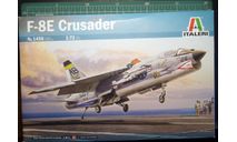палубный истребитель F-8E Crusader 1:72 Italeri (ex-ESCI), сборные модели авиации, scale72