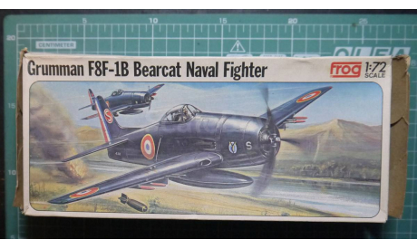 палубный истребитель Grumman F8F Bearcat 1:72 FROG, сборные модели авиации, scale72