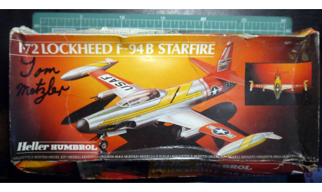 всепогодный перехватчик F-94B Starfire 1:72 Heller, сборные модели авиации, scale72
