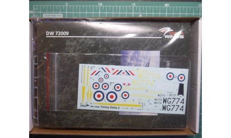 экспериментальный самолет Fairey Delta FD.2 1:72 Dora wings, сборные модели авиации, scale72