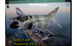 истребитель-бомбардировщик Phantom FGR2. F-4M  1:72 IOM (ex-FROG)