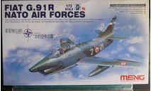 легкий штурмовик Fiat G.91R Gina 1:72  Meng, сборные модели авиации, scale72