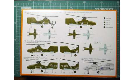 вертолет Flettner  Fl 282B-2 1:72  RS models, сборные модели авиации, scale72