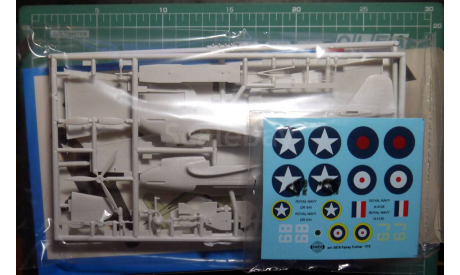 палубный истребитель Fairey Fulmar Mk I/II 1:72 Smer (ex-Vista), сборные модели авиации, scale72