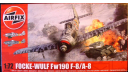 истребитель Фокке-Вульф FW 190F-8/A-8  1:72 Airfix, сборные модели авиации, scale72