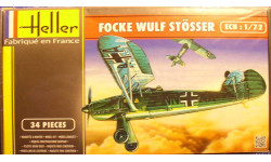 истребитель Фокке-Вульф FW-56 Stosser 1:72 Heller