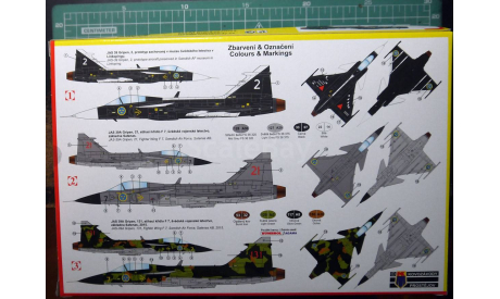 истребитель SAAB JAS-39A  Gripen 1:72 KP/ Italeri, сборные модели авиации, scale72