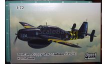 палубный самолет ДРЛО TBM-3W Guppy 1:72 Sword, сборные модели авиации, scale72