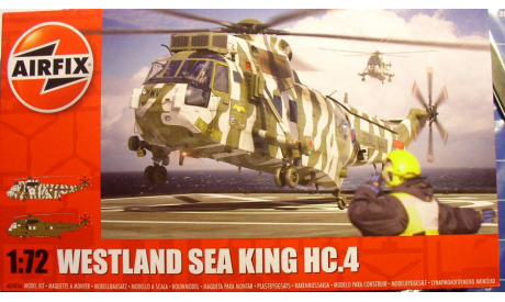 транспортный вертолет Westland Sea King HC.4 1:72 Airfix NEW, сборные модели авиации, scale72