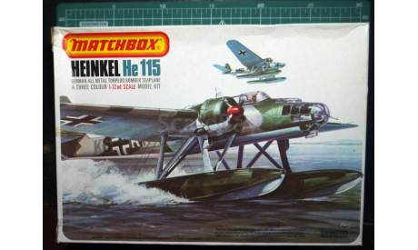 гидросамолет Хейнель He-115 1:72 Matchbox, сборные модели авиации, Heinkel, scale72