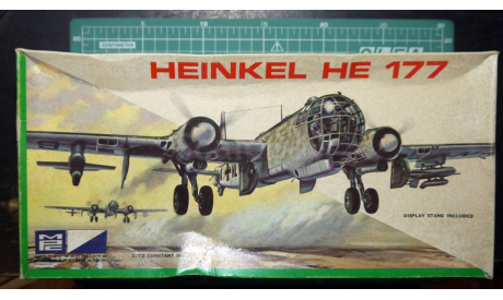 бомбардировщик Хейнкель He 177A Greif 1:72 Airfix/MPC, сборные модели авиации, Heinkel, scale72