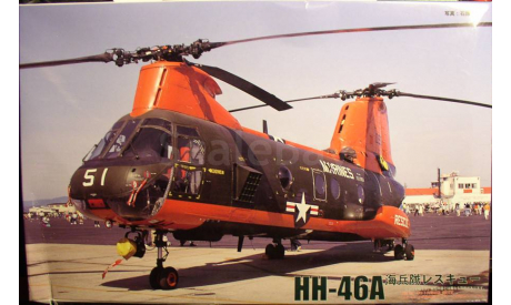 вертолет HH-46A Sea Knight 1:72 Fujimi, сборные модели авиации, scale72