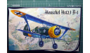 Штурмовик Хеншель Hs 123B 1:72 Avis, сборные модели авиации, Henschel, scale72