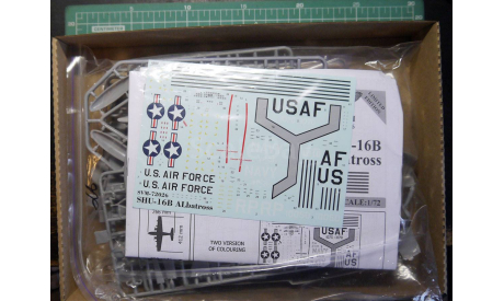 гидросамолет Grumman SHU-16B Albatross 1:72 Amodel, сборные модели авиации, scale72