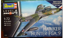 Истребитель Hawker Hunter FGA9 1:72  Revell, сборные модели авиации, scale72