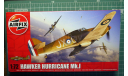 истребитель Hawker Hurricane MkI  1:72 Airfix (NEW), сборные модели авиации, scale72