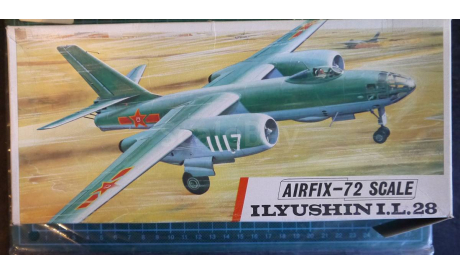 бомбардировщик Ил-28 1:72 Airfix, сборные модели авиации, scale72, Ильюшин