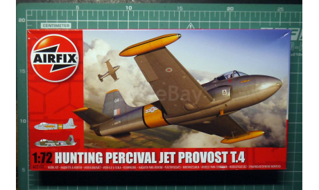 учебный самолет Hunting Persival  Jet Provost T Mk4 1:72 Airfix  (NEW), сборные модели авиации, scale72