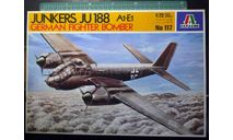 Бомбардировщик Юнкерс Ju 188A-2/E-1 1:72 Italeri, сборные модели авиации, Junkers, 1/72