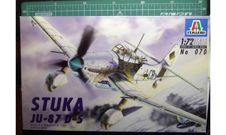 Пикирующий бомбардировщик Юнкерс Ju-87D-5  1:72 Italeri, сборные модели авиации, scale72, Junkers